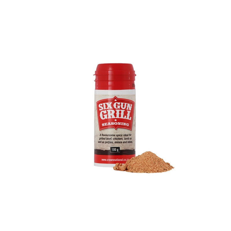 Six Gun Grill Barbecue Seasoning Shaker 3.53 oz (100g)